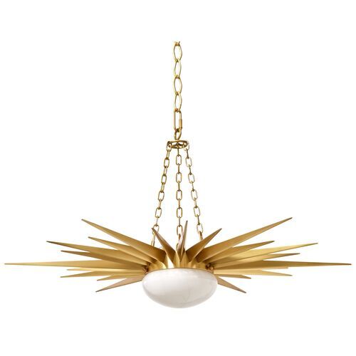 Solana Pendant, Brass | One Kings Lane