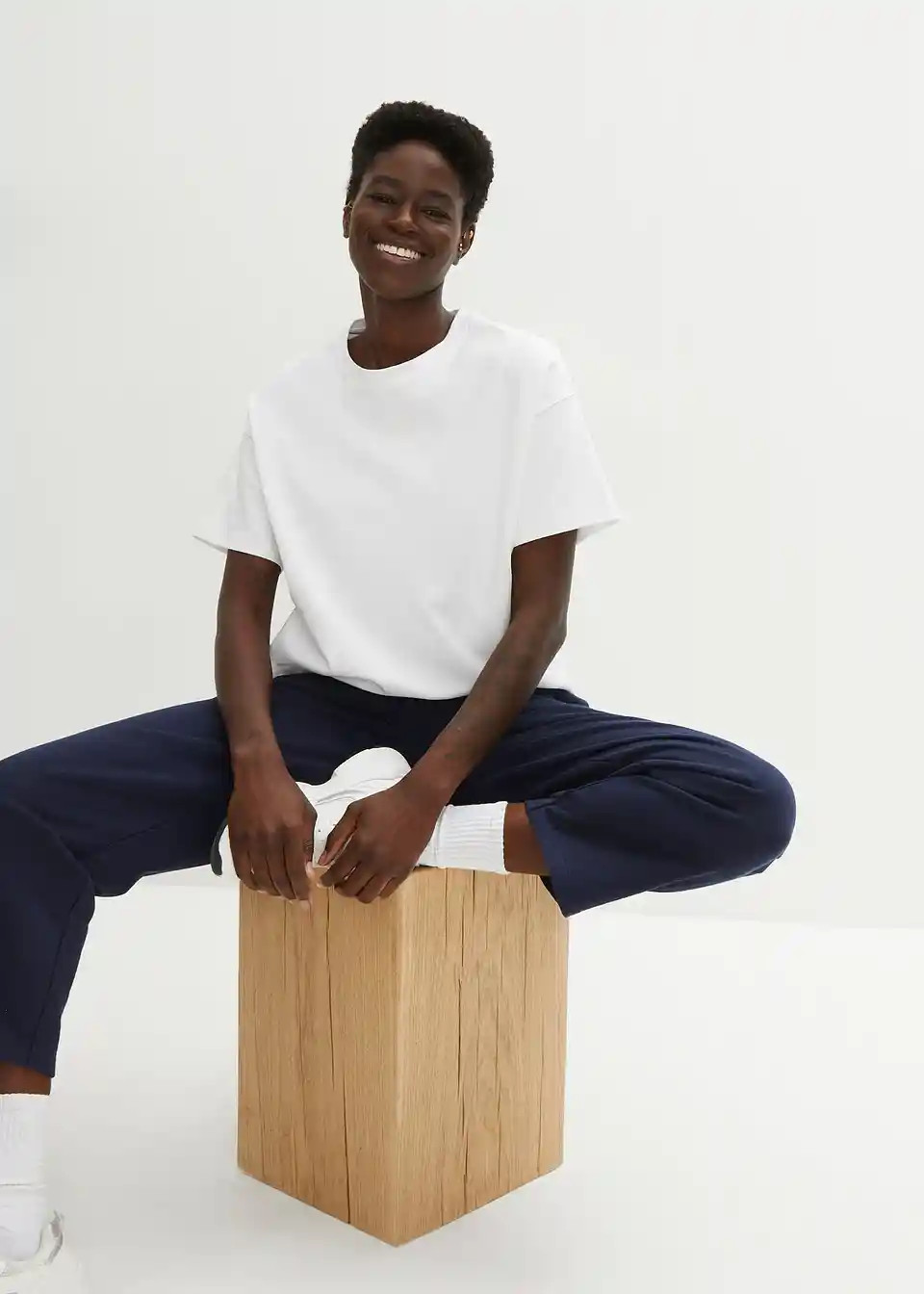 l\u00e4ngeres Shirt aus schwerem Baumwollstoff in Premium Qualit\u00e4t | Bonprix DE