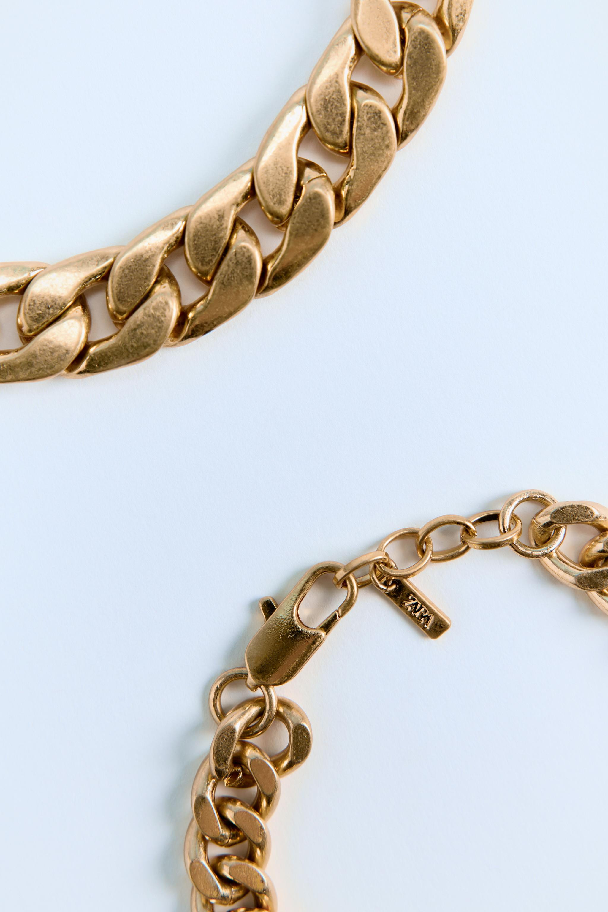 PACK OF 2 CHAIN LINK BRACELETS | Zara UK