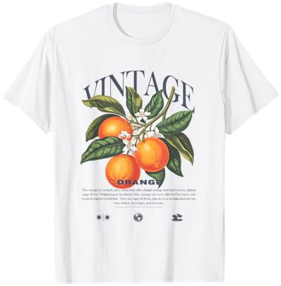 Orange Vintage T-Shirt | Amazon (US)