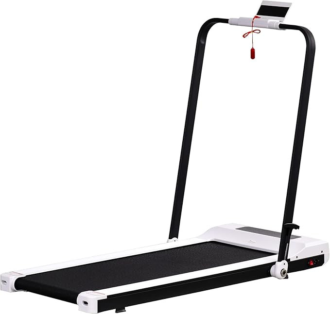 Soozier Folding Electric Treadmill, Low-Noise Walking, Jogging, Running Machine with 7.5 MPH Spee... | Amazon (US)