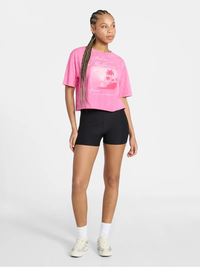 No Boundaries Women's Shorty Shorts, Size XS-XL | Walmart (US)