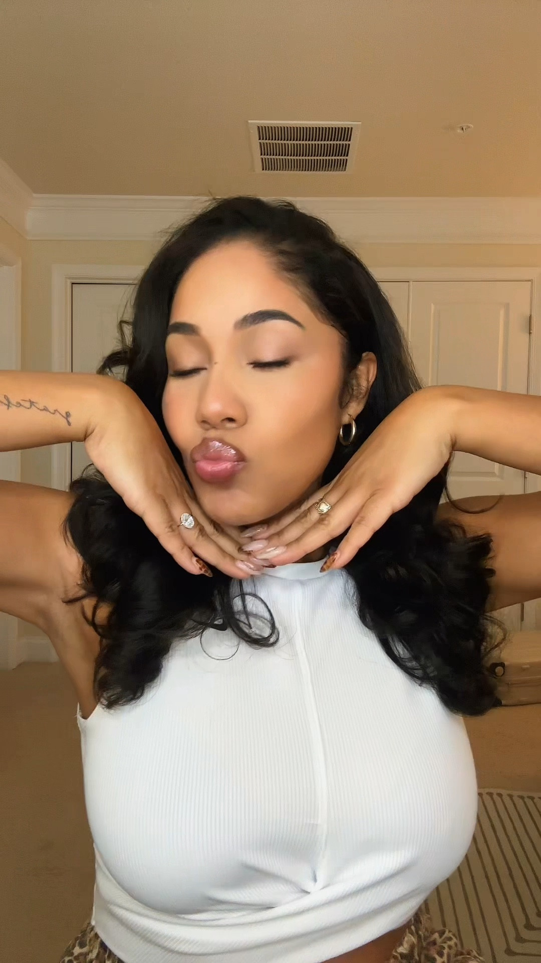 You guys got a front row seat to me blushing my teeth and lotioning my eyes 🤭☺️ This is my go to “going out” makeup. If I’m going to a party or to dinner- this is what I’m wearing. It’s simple but it’s me ☺️

#LTKmomlife #LTKBeauty #LTKgrwm