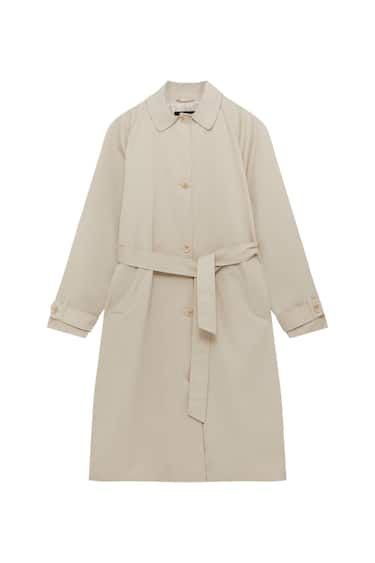 OVERSIZED TRENCH COAT | PULL and BEAR UK