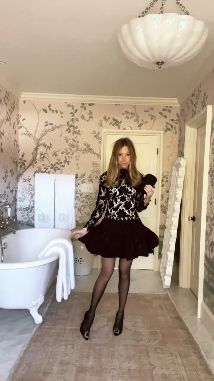 Cocktail party. Dress is from my Born on Fifth collection at Dillards 🖤

#LTKshoecrush #LTKstyletip #LTKHoliday