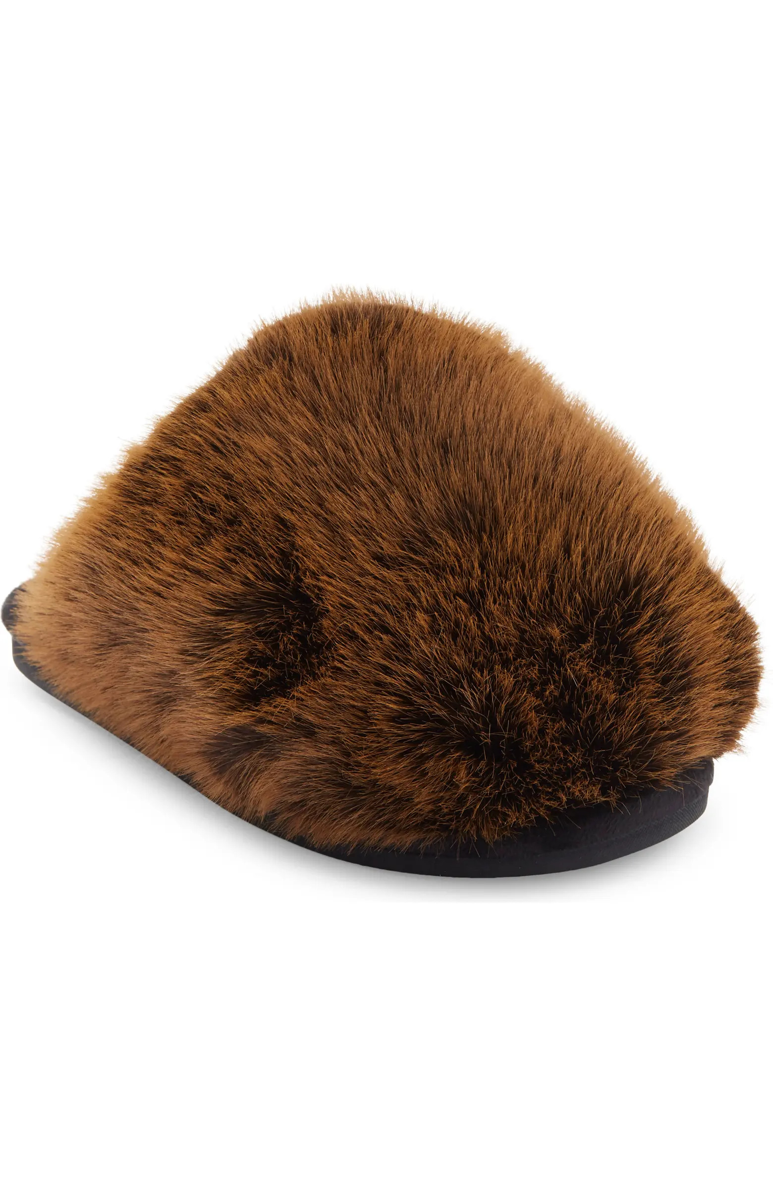 Poof Faux Fur Slipper (Women) | Nordstrom