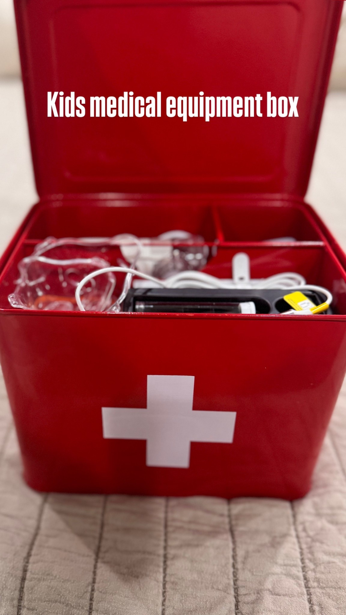 Kid medical supplies box 🆘 

#LTKKids #LTKBaby #LTKFamily