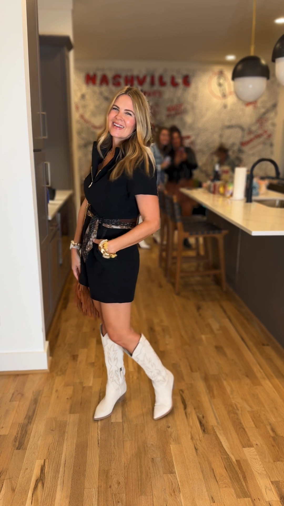 I’ll let you in on a little secret. This was my favorite outfit I wore in Nashville. It’s so different than what I would normally choose and so it stood out to me as one of my favorites. Plus the corduroy added a little bit of warmth for the cooler evenings. Fits true to size-I’m in a medium. Comes in other colors too! Oh and I added a (any) scarf for a belt. 

#LTKParties #LTKTravel #LTKStyleTip