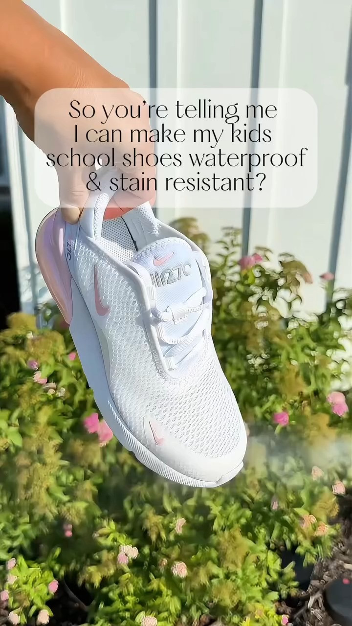If you’re wearing sneakers all summer, you need this shoe protector spray 👟 It helps repel water and stains on everything from leather to suede to canvas, so your shoes stay looking fresh way longer. Such an easy step that makes a big difference 🙌 

 #LTKmorningroutine #LTKSeasonal #LTKU