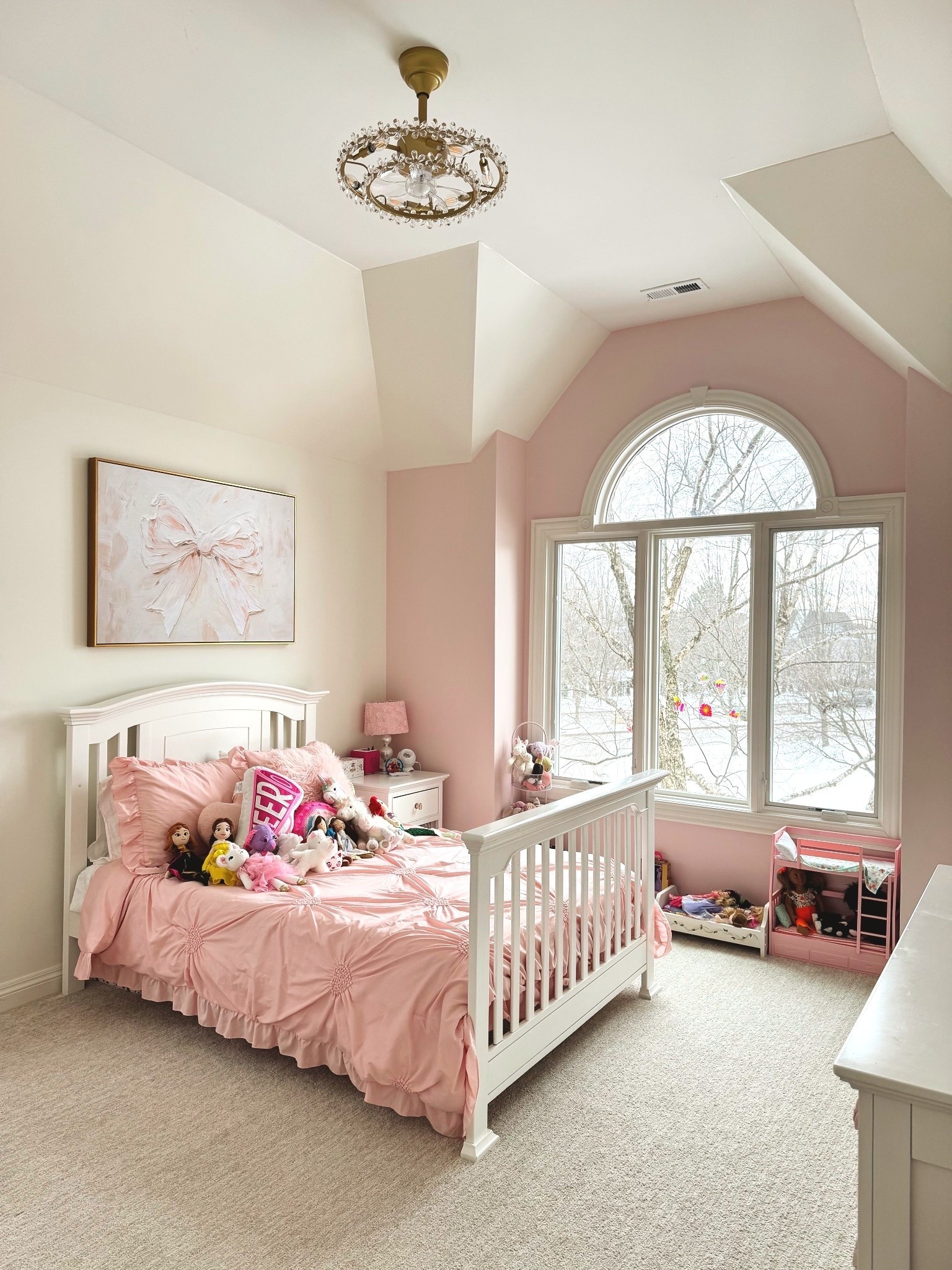Pink, Gold & Girly 🎀

A few more pieces arrived to help finish this space, and I love seeing it all come together. This room has slowly turned into the sweetest little retreat for her 💕

Sharing all the details I’ve added so far — from the bed to the lighting and decor.

#LTKHome #LTKKids #LTKmomlife