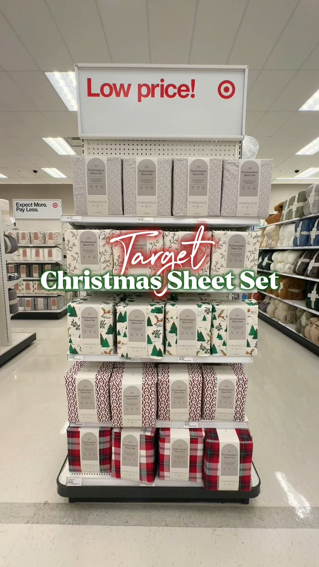 Threshold Christmas Sheets set are always good! Last year they were a hit! I already know the plaid will be a favorite as it resembles Ralph Lauren Christmas! 🎄 

#LTKHoliday #LTKSeasonal #LTKHome