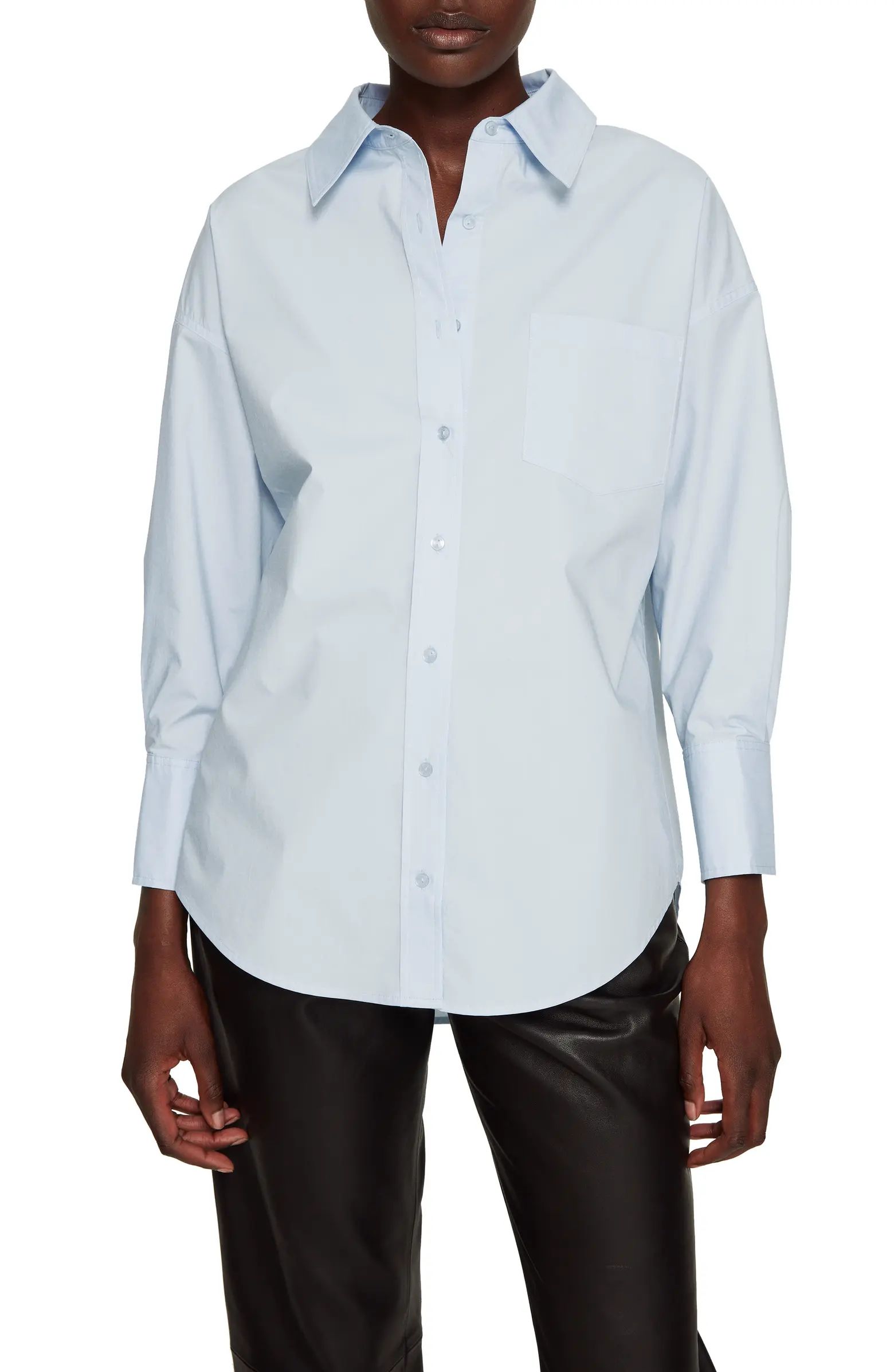 ANINE BING Mika Shirt | Nordstrom | Nordstrom