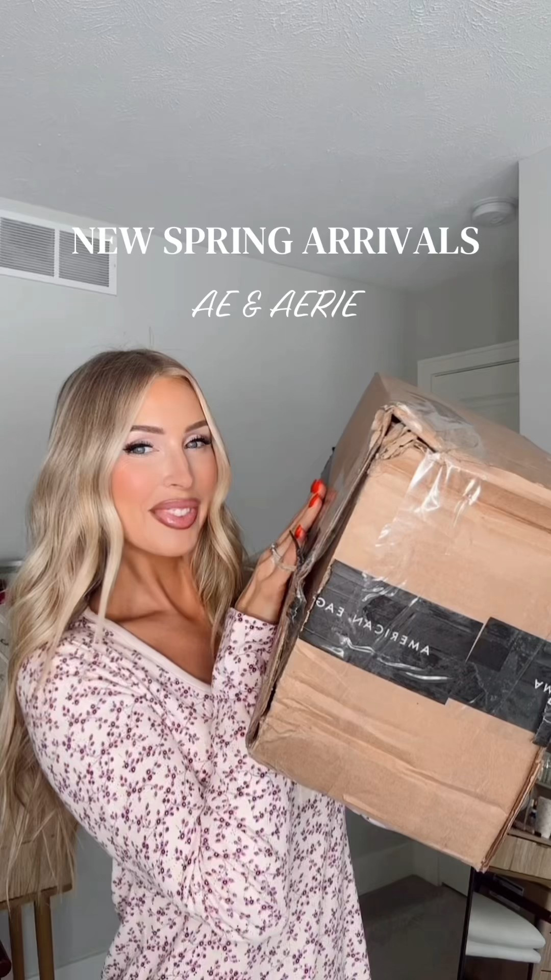 Aerie & AE new spring arrivals 🩷 wearing a size S in dresses, size 4 in jeans, & a size M in the sweater, jumpsuits & romper 

#LTKSaleAlert #LTKmomlife #LTKTall