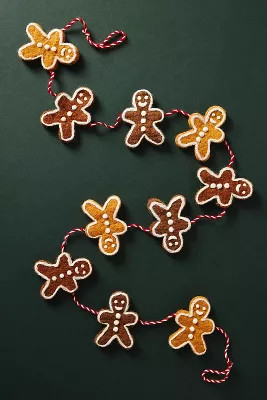 Gingerbread Garland | Anthropologie (US)