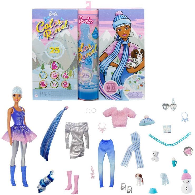 Barbie Color Reveal Doll - Advent Calendar | Target