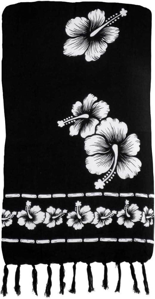 Bright Floral Print Sarong | Amazon (US)