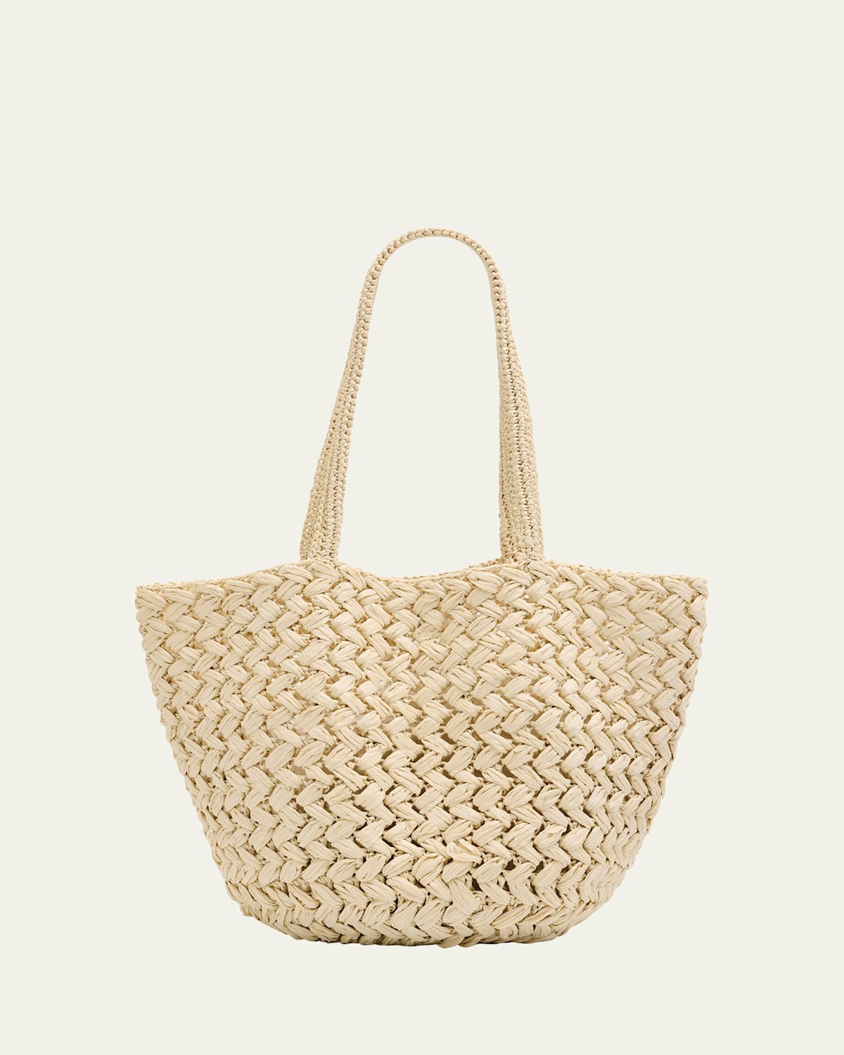 Estelle Tote in Raffia | Bergdorf Goodman