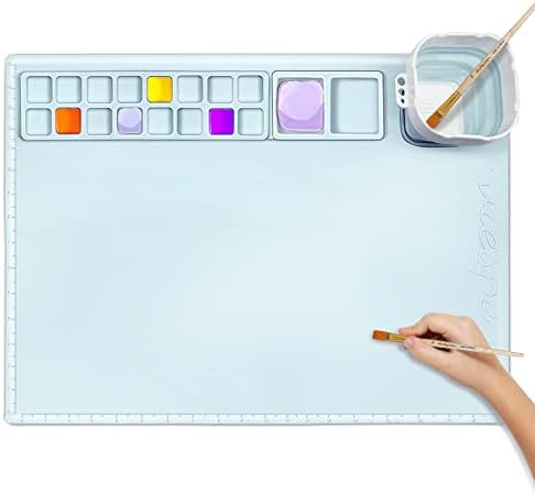 Silicone Craft Mat, Silicone Mat for Resin Casting, 20"x16"Non Stick Silicone Sheet, Creator Sili... | Amazon (US)