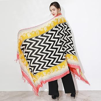 DANA XU 100% Merino Wool Extra Large Pashmina Blanket Travel Scarf Cashmere Wrap for Women Fall W... | Amazon (US)