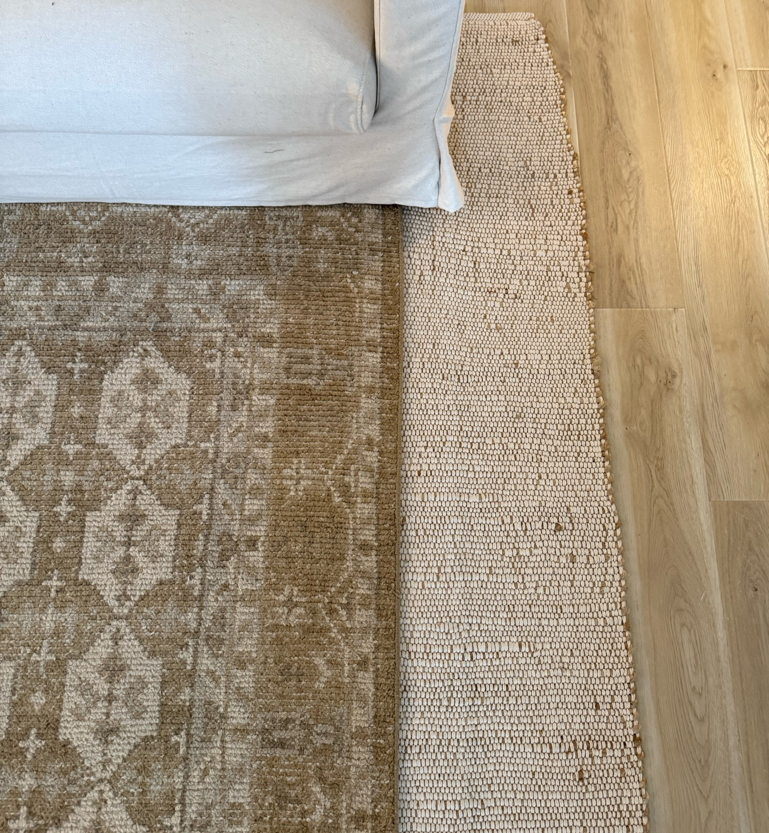 I’m in LOOOOVE with this rug from Target!!! I typically like to layer a large 10x14 in the living room so I can swap out smaller ones when I want a change. 

THEBLOOMINGNEST studio McGee 

#LTKSeasonal #LTKHome #LTKSaleAlert