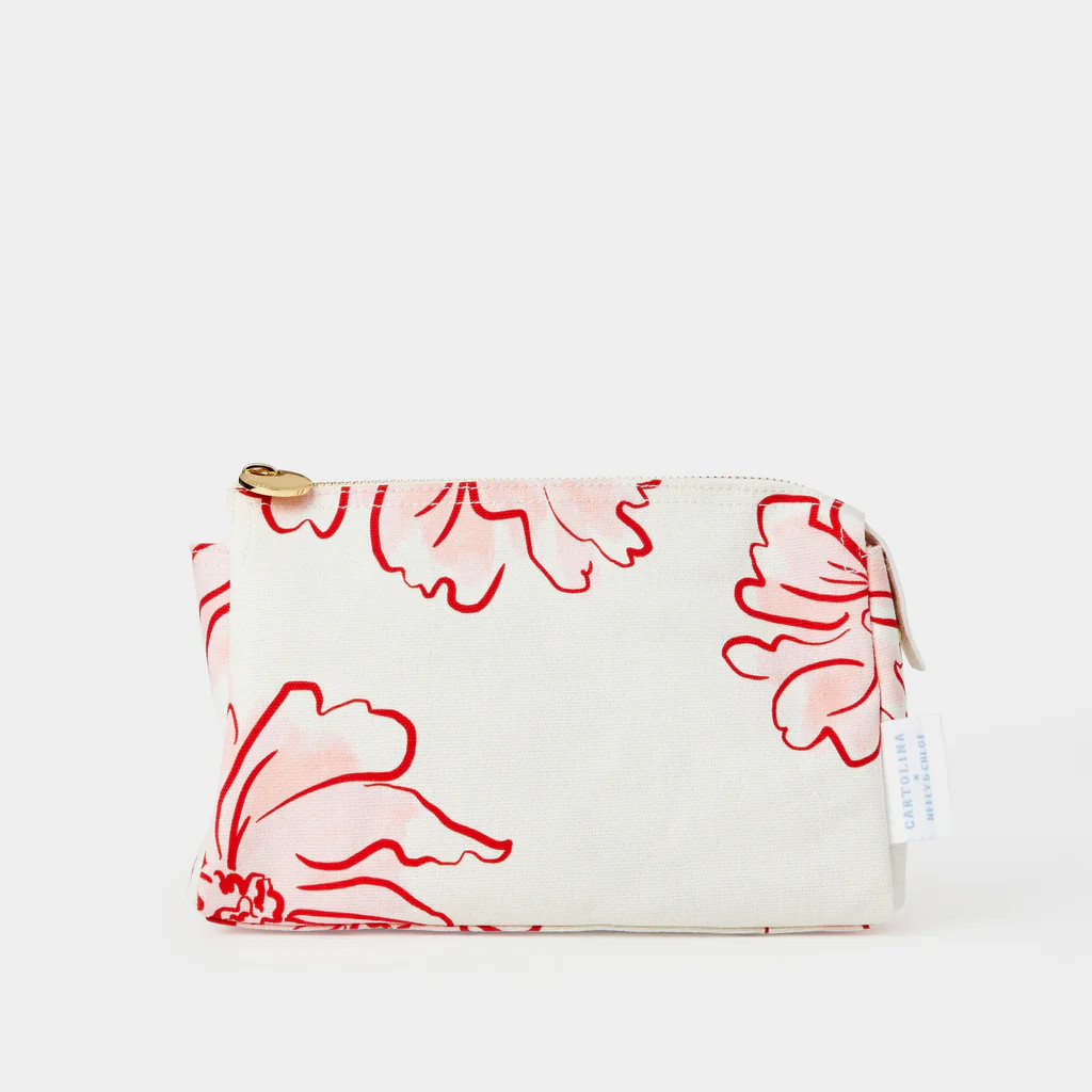 The Small Canvas Pouch x Cartolina | Neely & Chloe