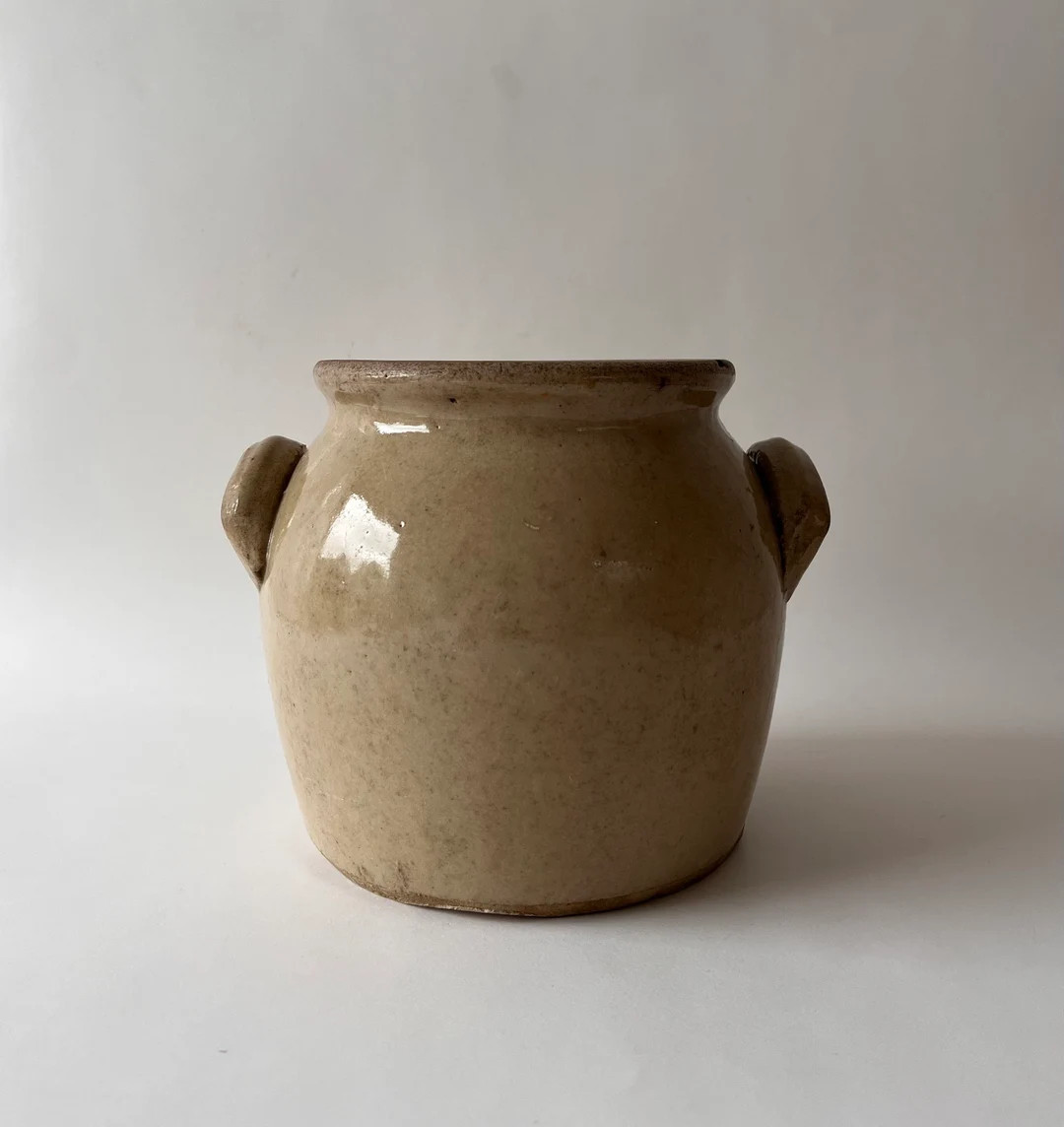 A French Antique Confit Pot - Etsy | Etsy (US)