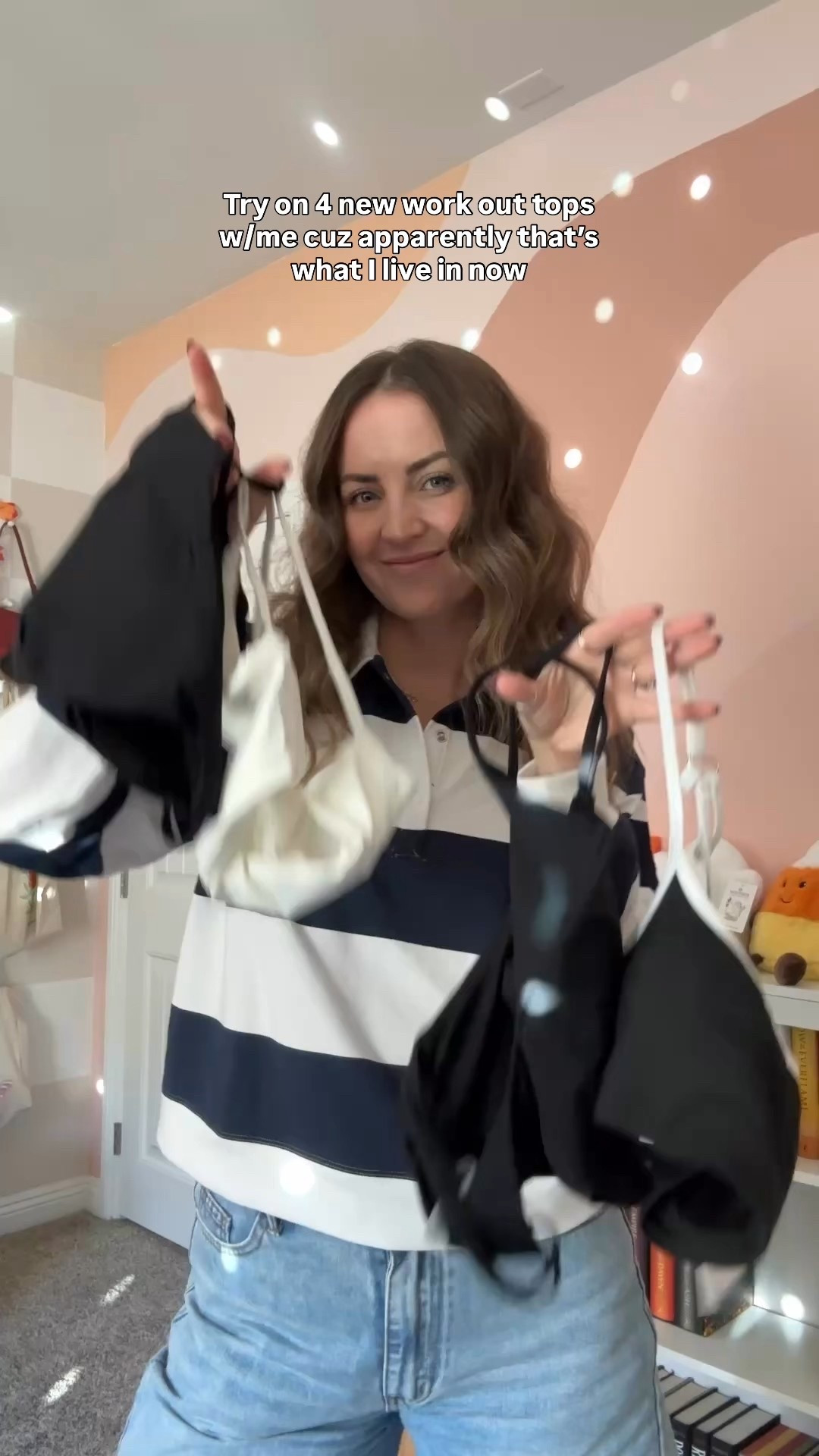 Amazon workout tops! Wearing size small in all! 

#LTKFindsUnder50 #LTKTall #LTKActive