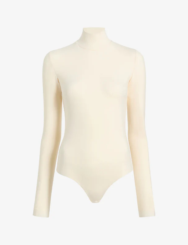 Neoprene Turtleneck Bodysuit with Thumbholes | Commando®