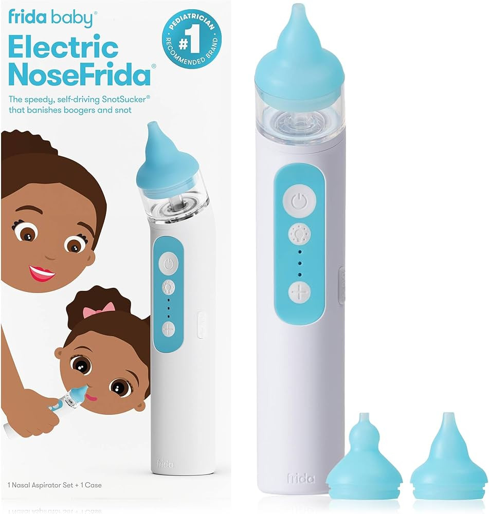 Frida Baby Electric NoseFrida Nasal Aspirator for Baby, Nose Sucker for Baby & Toddler, Upgraded ... | Amazon (US)