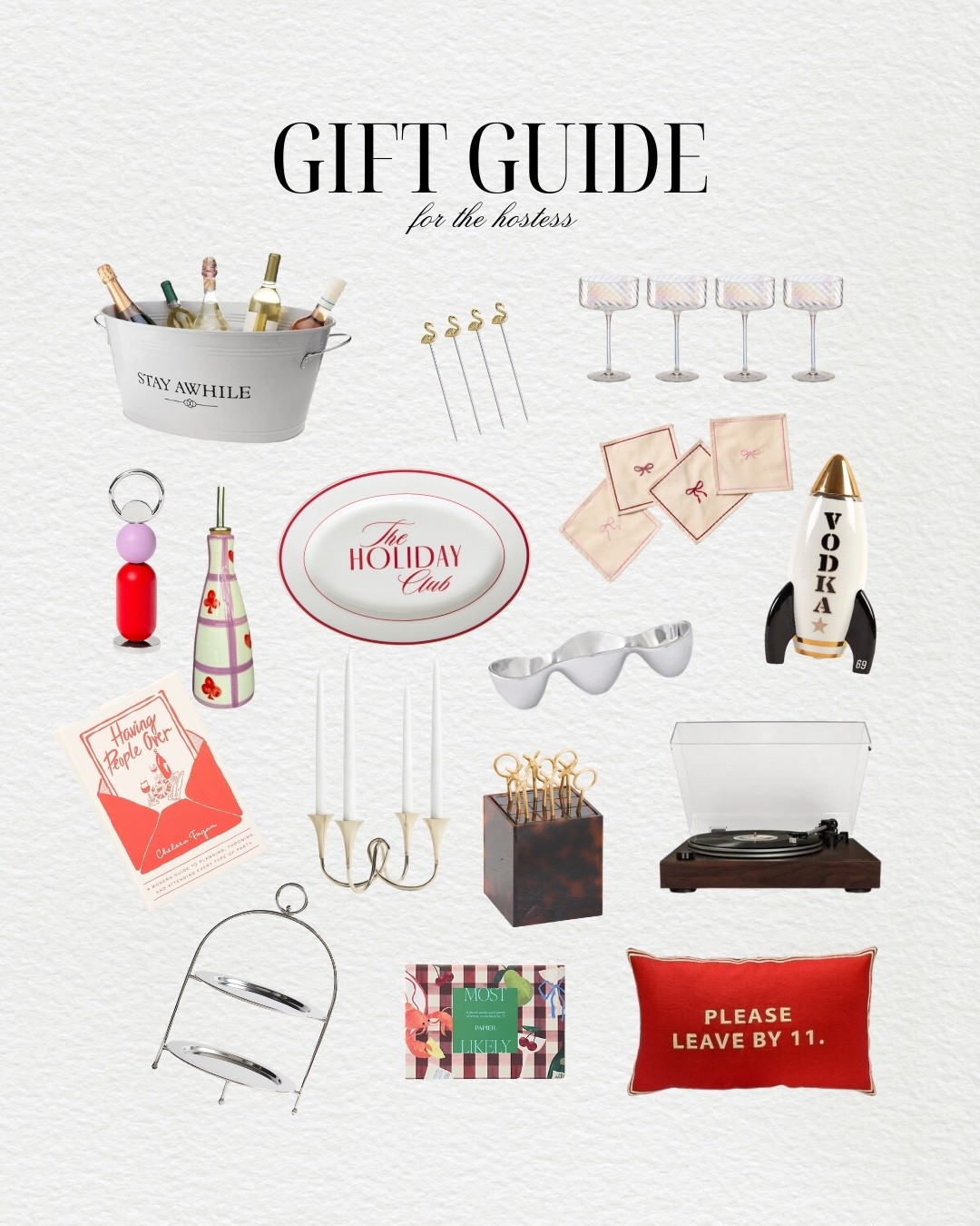 HOLIDAY GIFT GUIDE - For the Hostess 🎄🍸🧀
Chic and fun gifts for the one who always hosts. From entertaining essentials to bar cart upgrades, these picks make every gathering extra special.
Shop my favorite hostess gift ideas below - perfect for holiday parties, housewarmings, and thank-you gifts.

hostess gifts • entertaining essentials • bar cart decor • dinner party gifts • housewarming gifts • holiday hosting


#LTKgiftguide #LTKhome #LTKholiday
