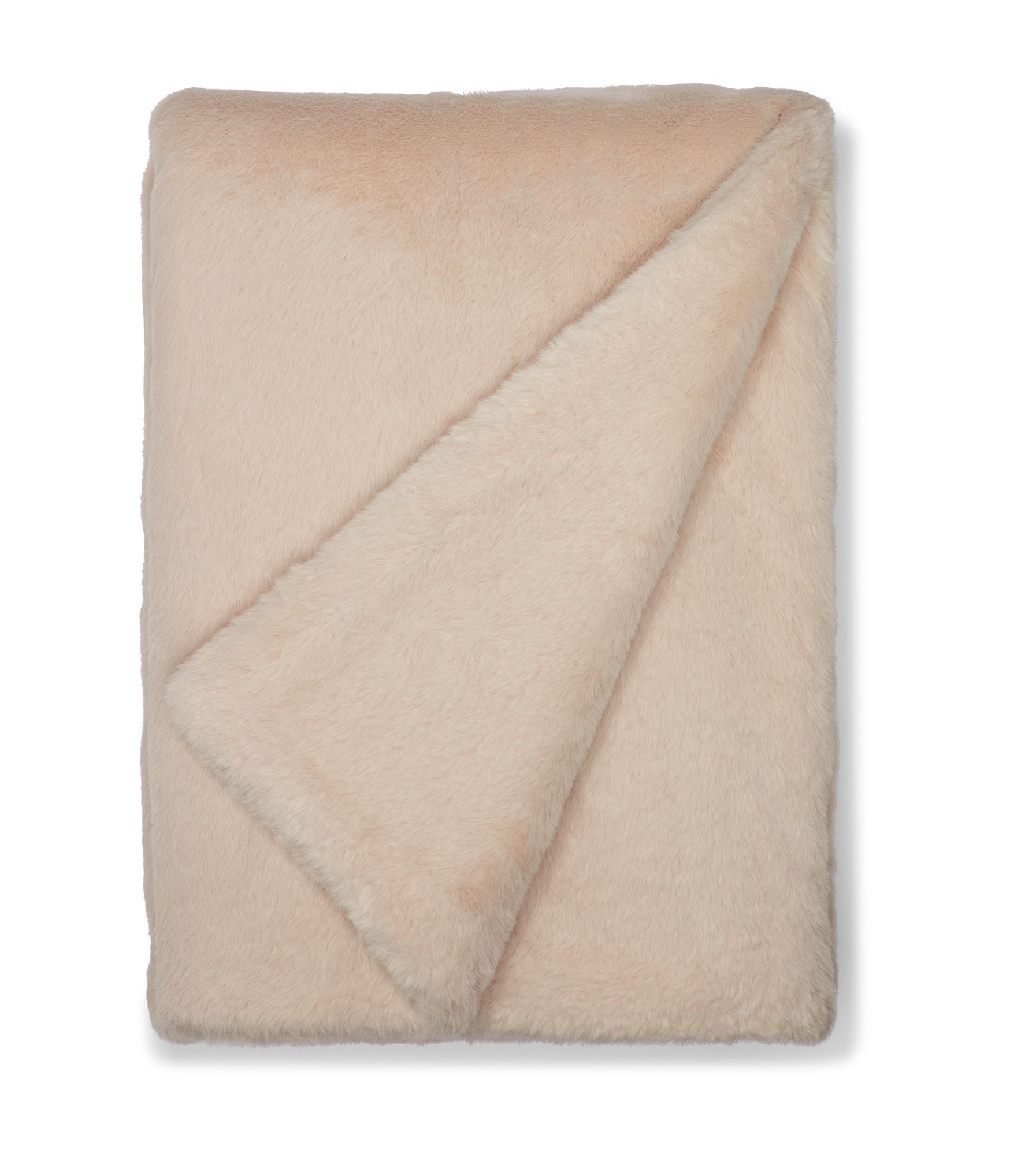 UGG Lanai Throw 50" x 70" Faux Fur Blankets in Light Sand | UGG (US)