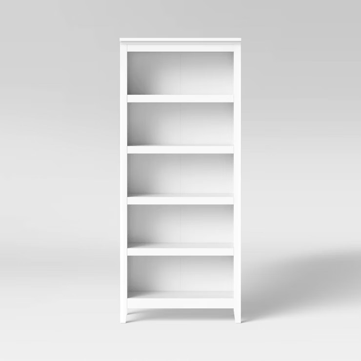 72" Carson 5 Shelf Bookcase - Threshold™ | Target