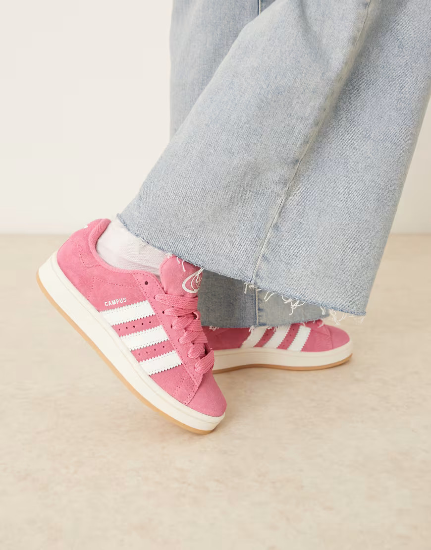 adidas Originals Campus 00s sneakers in bright pink | ASOS (Global)