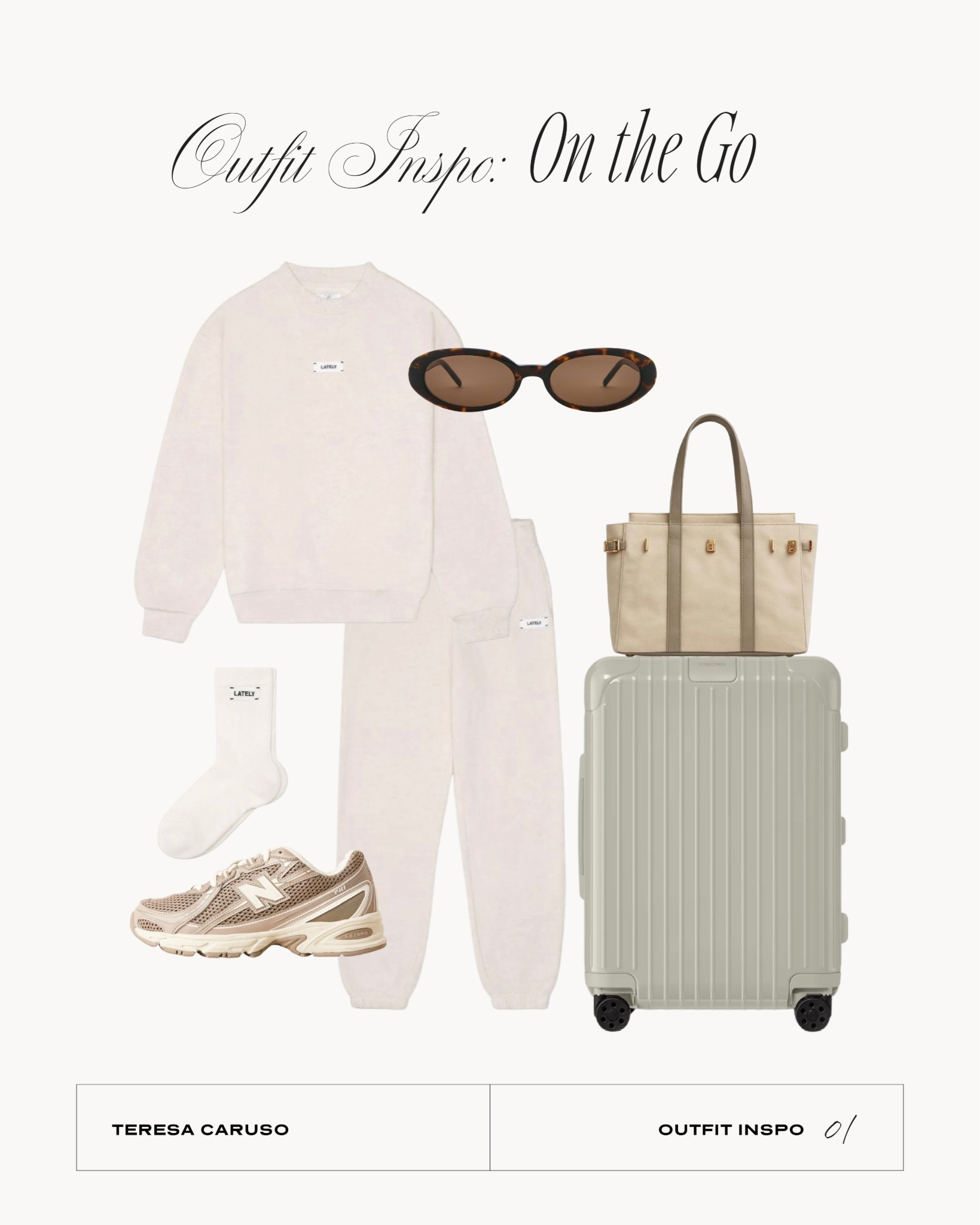Outfit Inspo: on the go 

Matching set, loungewear set, new balance sneakers, travel outfit 

#LTKTravel