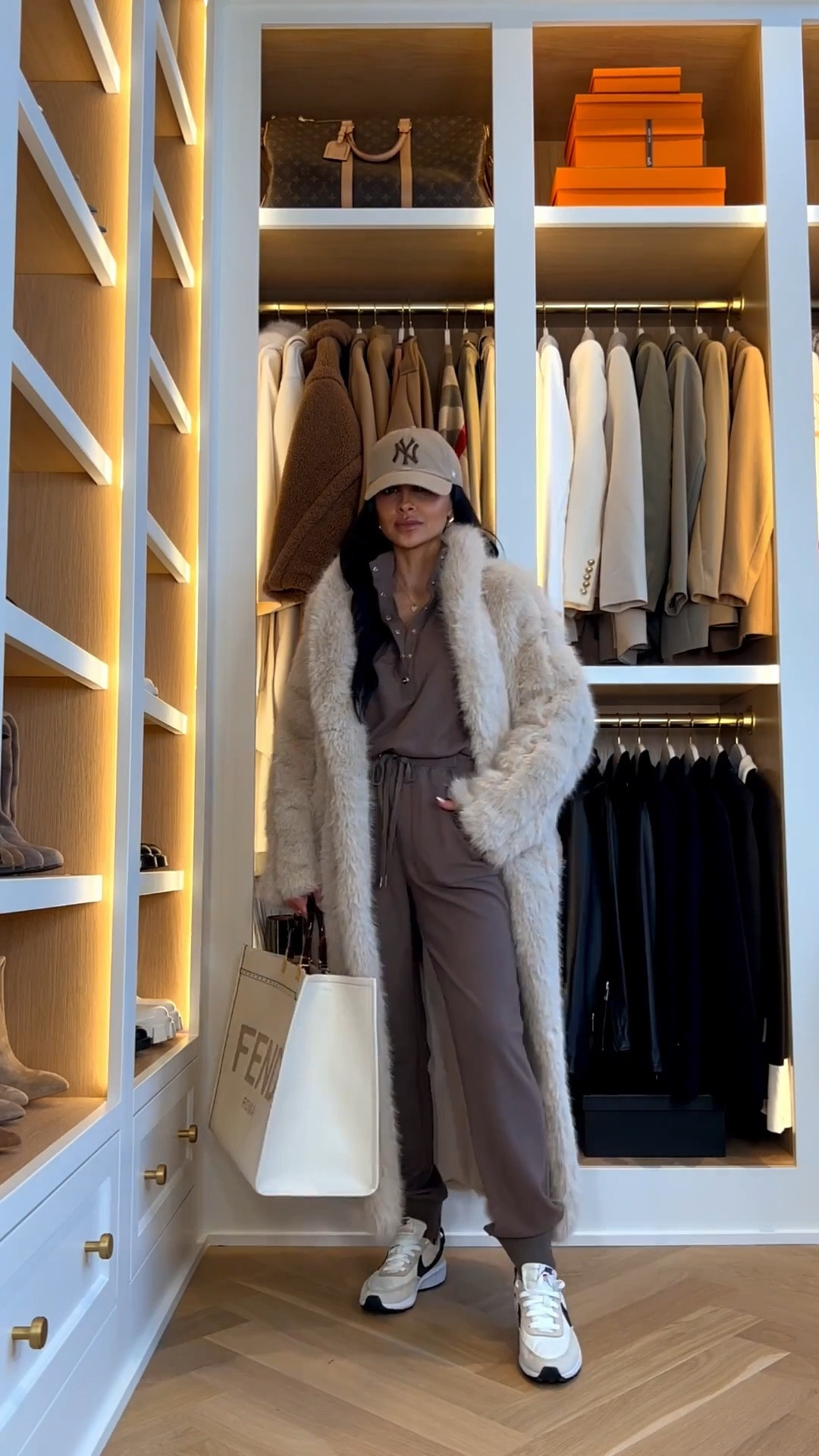 Fall travel outfit / airport outfit 
Must-have faux fur coat
Wearing an XS / S in this faux fur coat via Nordstrom 
Saks beige jumpsuit / knit jumpsuit on sale wearing an XS
Nike sneakers 



#LTKSaleAlert #LTKSeasonal #LTKTravel