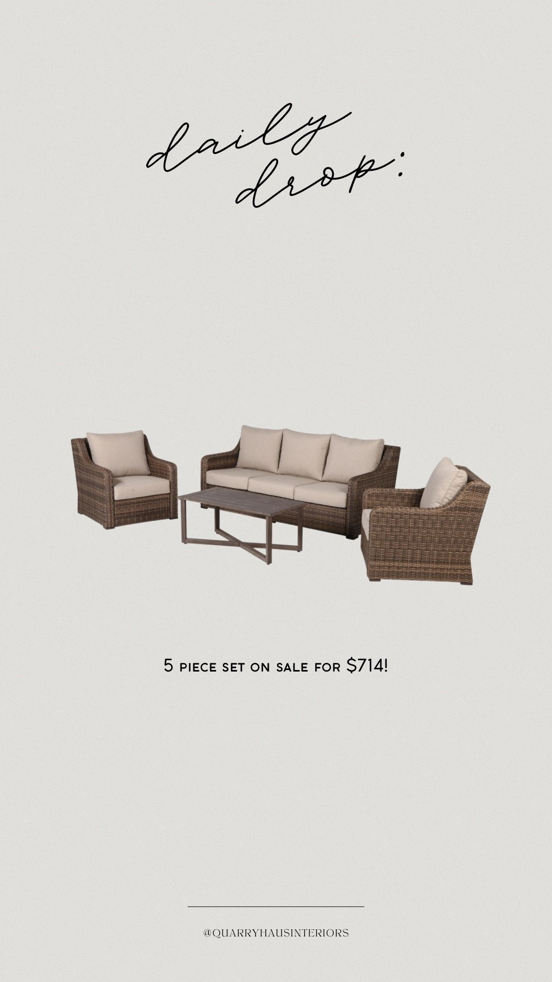 Save big on this budget friendly patio set from Walmart! 🔥

#LTKHome #LTKSummerEdit #LTKSaleAlert