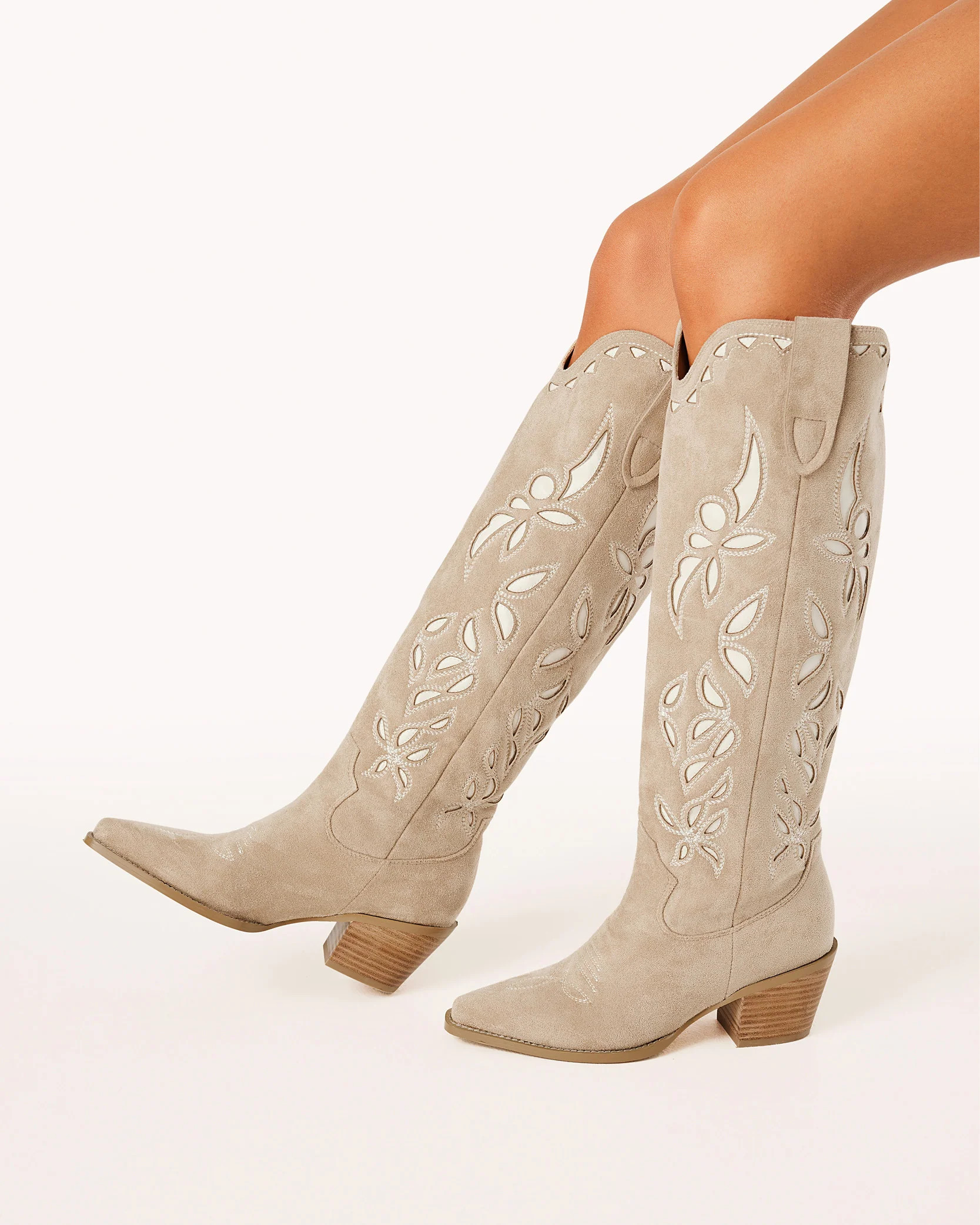 DELLA - TAUPE SUEDE-Boots-BILLINI USA | Billini (US)