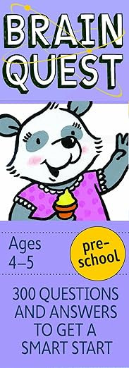 Brain Quest Preschool Q&A Cards: 300 Questions and Answers to Get a Smart Start. Curriculum-based... | Amazon (US)
