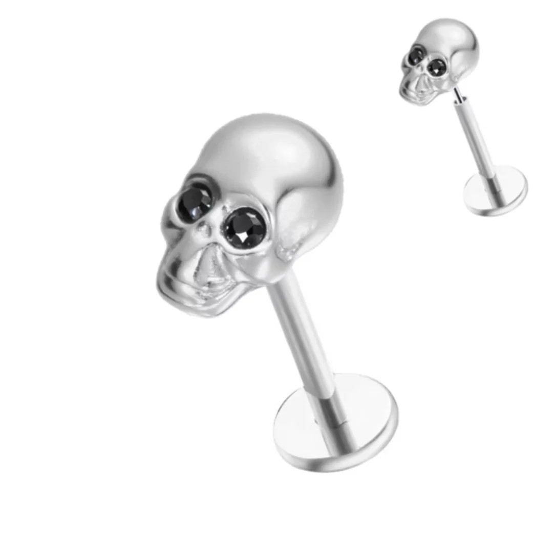 Blingy Skull Flat Back | Pierced by Ash Design