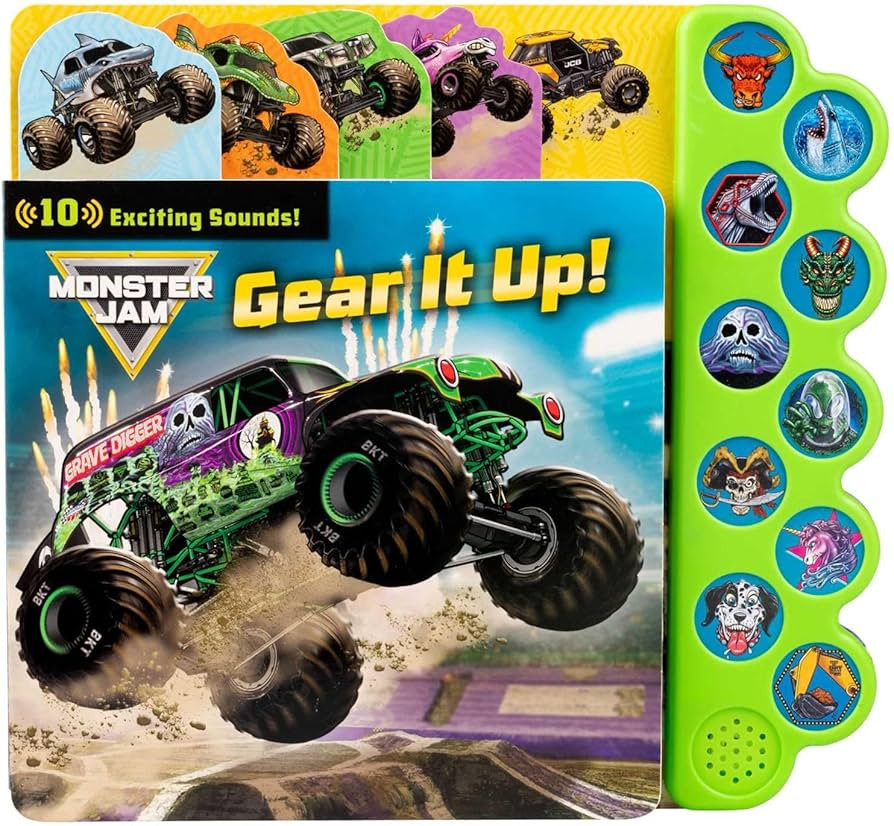 Monster Jam: Gear it Up! (10-Button Sound Books) | Amazon (US)