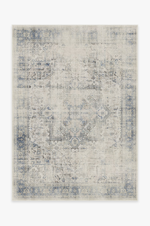 Kamran Blue Quartz Rug | Ruggable
