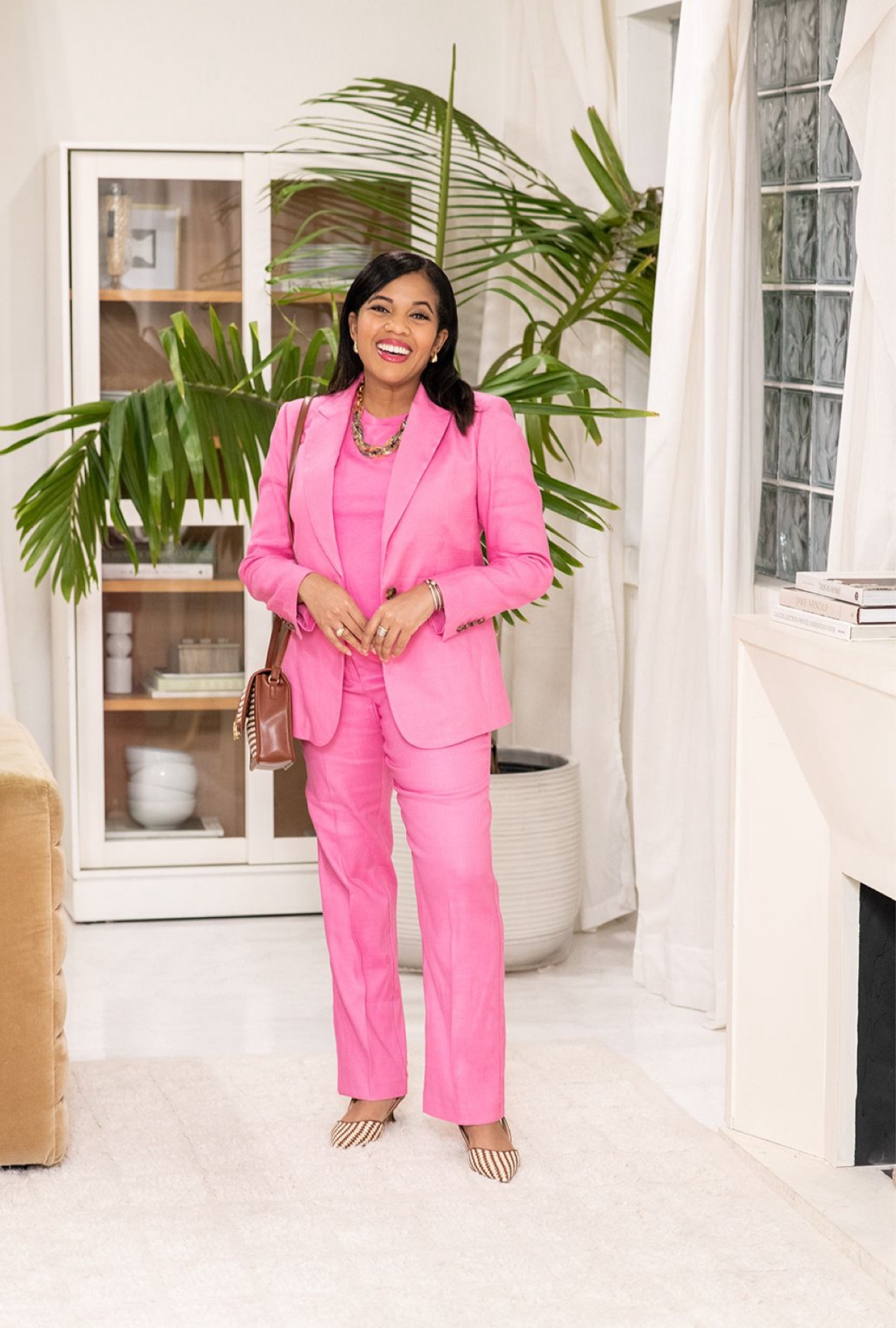 A Pretty Pink suit perfect for work or weekend  

#LTKOver40 #LTKWorkwear #LTKStyleTip