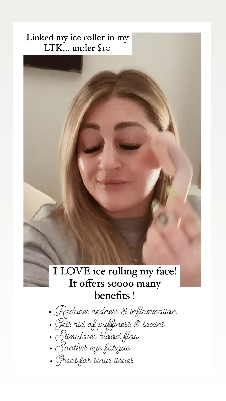 So many great benefits to facial ice rolling! I found a great ice roller for under $10! Grab it & try it for yourself! 

#LTKfindsunder100 #LTKbeauty #LTKfindsunder50