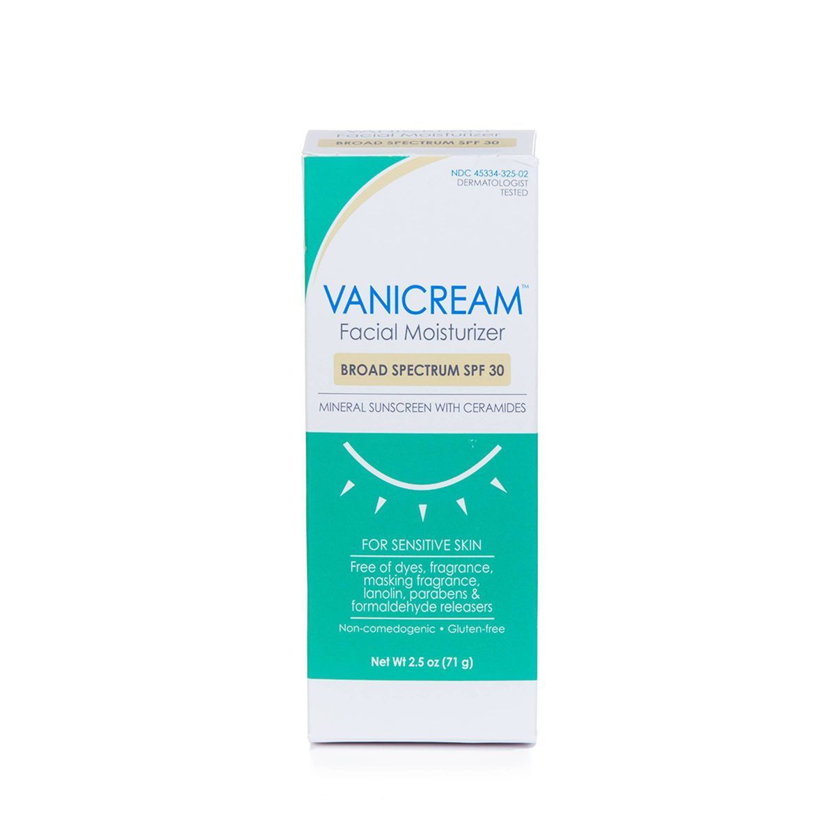 Vanicream Facial Moisturizer SPF 30 Mineral Sunscreen - 2.5 oz | Target