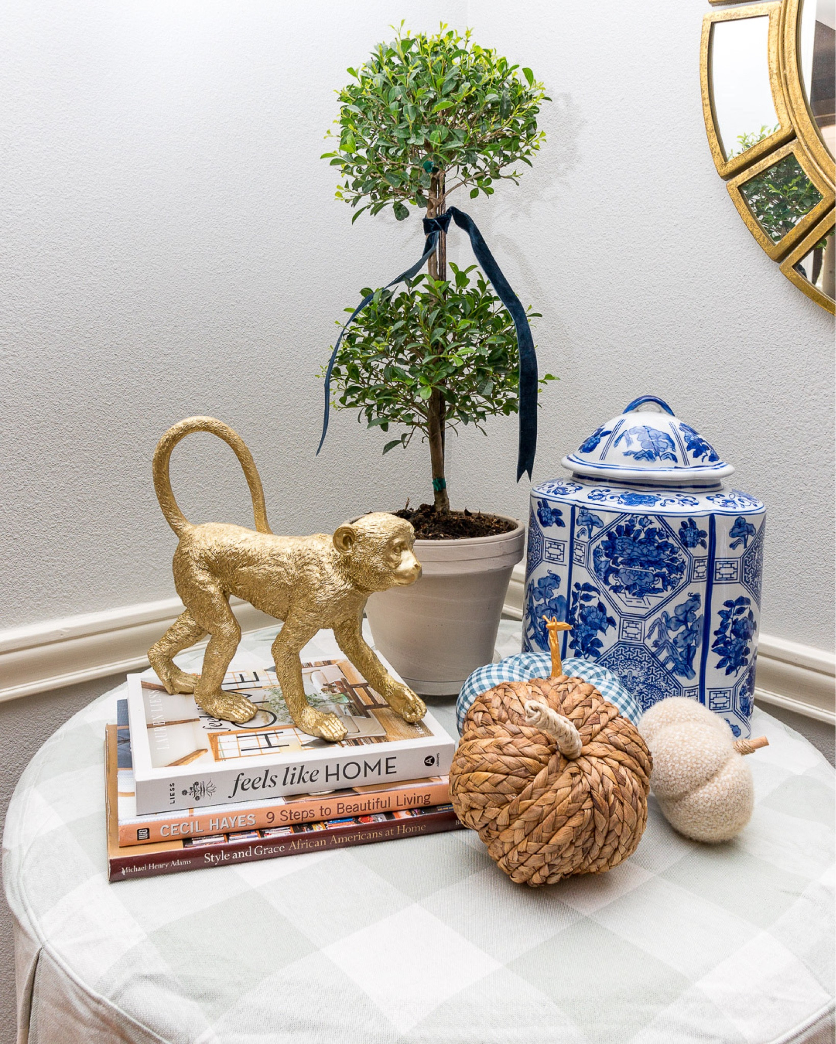 Round table decor 

#LTKHoliday #LTKhome