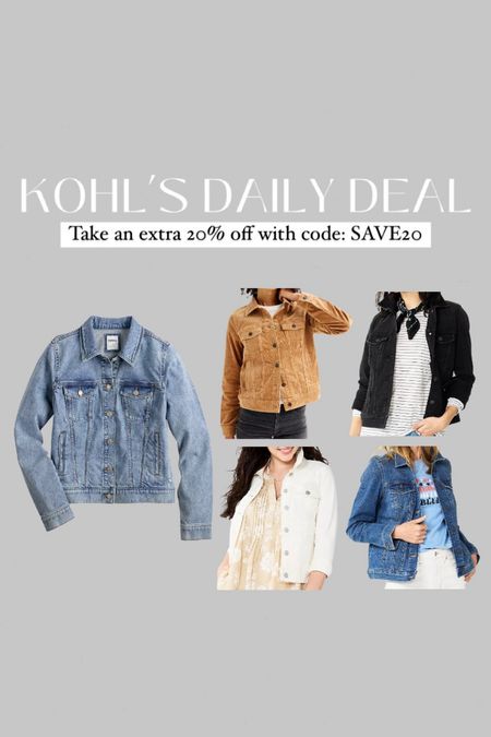 Kohl’s daily deal




Kohls fashion. Easy style. Affordable fashion. Budget style. Spring fashion  

#LTKSeasonal #LTKsalealert #LTKstyletip