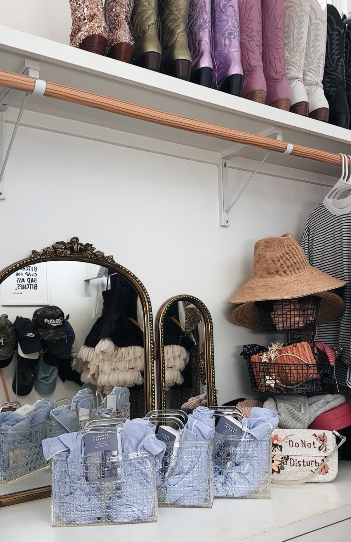 Birthday weekend gift bags 🤍 matching pajamas, skincare & clear totes

#LTKselfcare #LTKBeauty #LTKHome