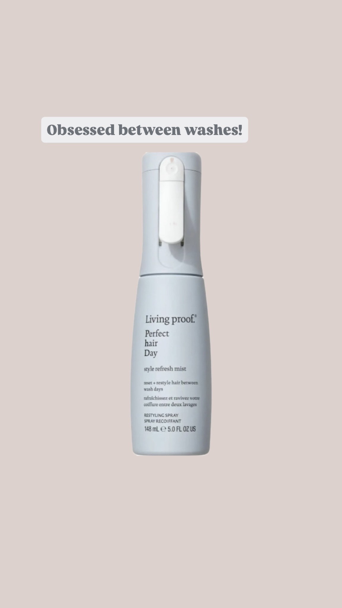 Living proof styling spray 
Trending 
Hair spray

#LTKsummer #LTKsale #LTKbeauty