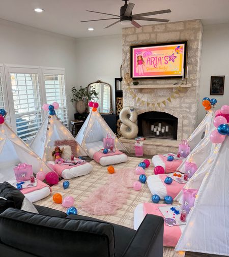 Sleepover tents, mattresses, sheets, blankets, and trays!! Absolute steal for all of this! 🦋💘🥳✨

#LTKSeasonal #LTKfamily #LTKkids