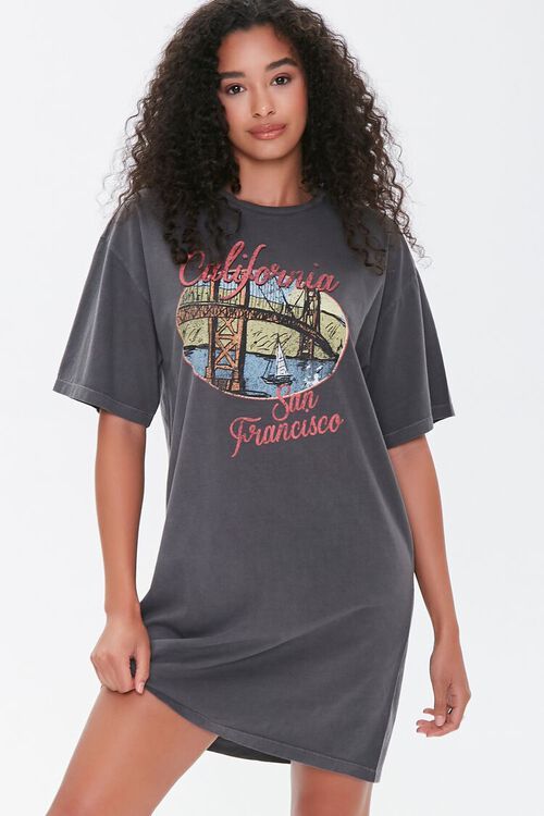 San Francisco Graphic T-Shirt Dress | Forever 21 (US)